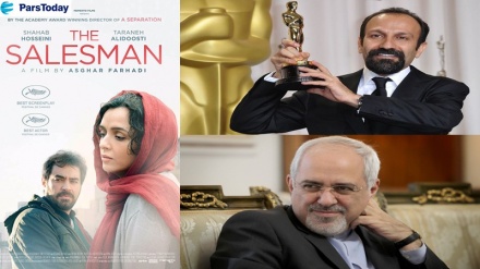 Zarif: honrravel decisão de Farhadi diante do decreto de Trump