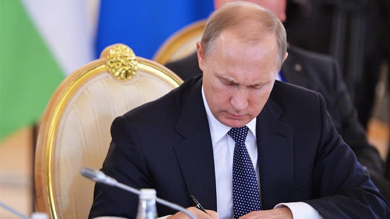 Presiden Rusia Vladimir Putin