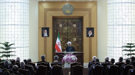 Iran’s military power only meant for self-defense: President Rouhani