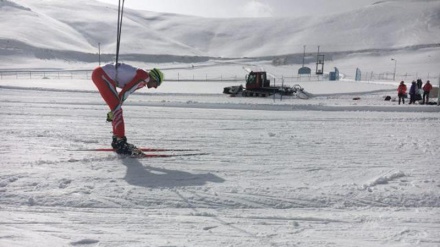 世界軍人体育大会で、イランのスキーチームが3位