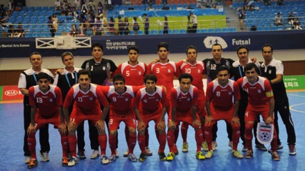 İran Futsal takımı halen Asya zirvesinde