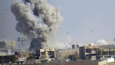 シリア、アメリカの戦闘機の攻撃で22人が死亡