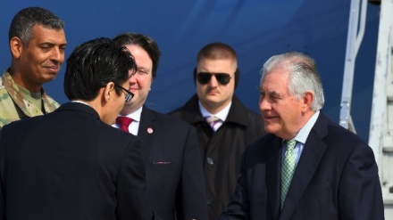 アメリカ国務長官、韓国入り