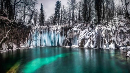 Liqet e Kroacisë në stinën e Dimrit