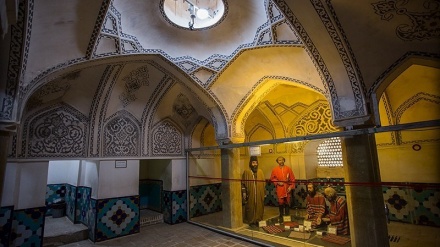 El Jardín y Baño Fin de Kashan(centro de Irán)