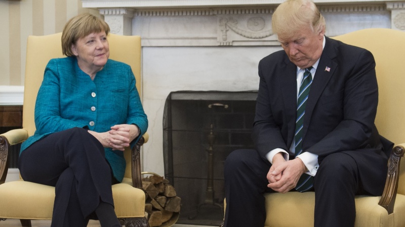 Merkel-Trump görüşmesinden sonuç çıkmadı