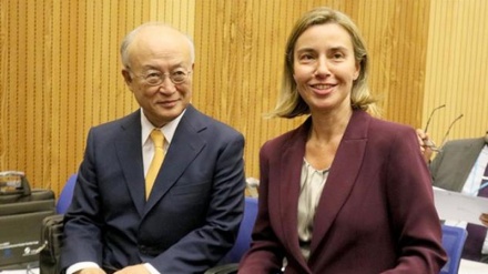 Mogherini dan Amano Bahas Proses Implementasi JCPOA