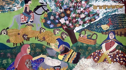 Një fëmijë iranian merr 