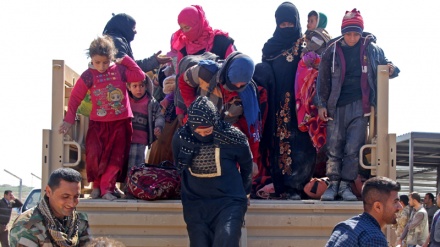 Hashd Sha'bi ndihmon të shpërngulurit në perëndim të Mosulit