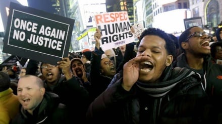 アメリカで、人種差別に反対する抗議デモが実施