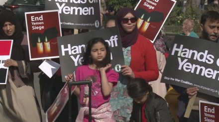 Londoners protest Saudi war on Yemen 