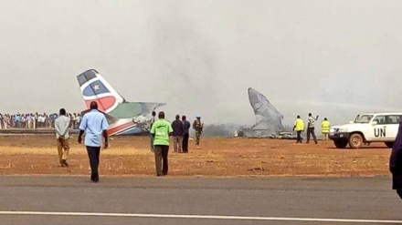 Sud Sudan: aereo si schianta, a bordo almeno 44 persone