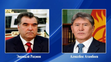 پیام تسلیت رییس جمهوری تاجیکستان به همتای قرقیزستانی‌اش