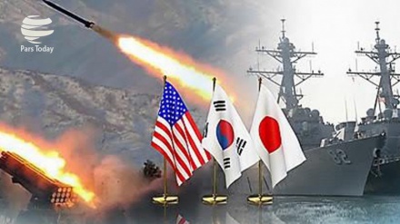 日美韩澳四国举行海上联合军演