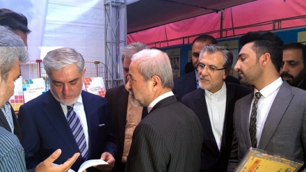 گشایش نمایشگاه کتاب ایران با حضور «عبدالله عبدالله» در کابل 