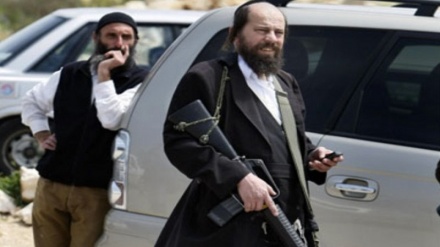 Një sionist me makinë shtyp një grua shtatzëne palestineze