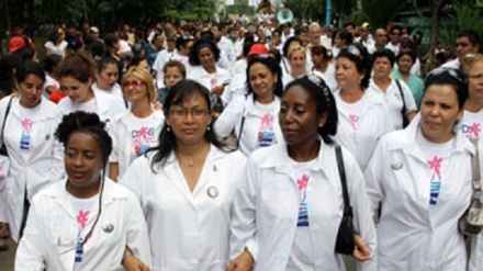 Médicos cubanos trabalham em 62 países