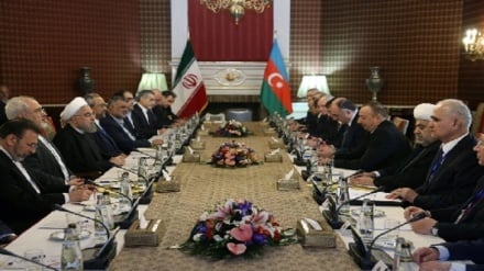 روحانی: اولویت ایران گسترش روابط با کشورهای حوزه دریای خزر  است 