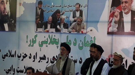 د حزب اسلامی مشر ګلبدین حکمتیار مهترلام کی د رسنیو او خلقو پر وړاندې راڅرګندشو