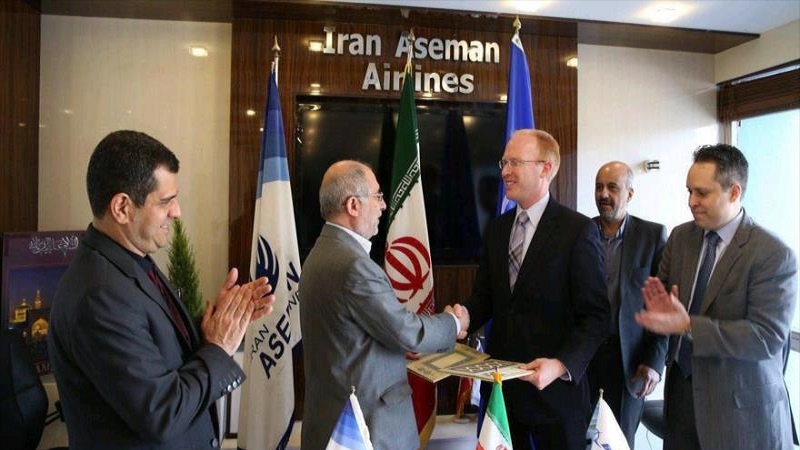 イラン航空、フランスＡＴＲと航空機売却契約を締結