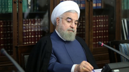 Ruhani: terrorizmi məhv kardero beynəl xalğiyə cəhdon lozime.