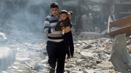 シリアに対するアメリカ主導の有志連合軍の空爆で、民間人が死亡