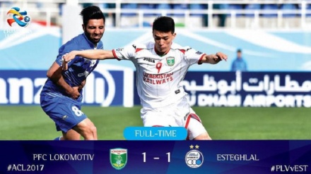 Локомотив билан Иқтиқлол ўйини дуранг билан якунланди