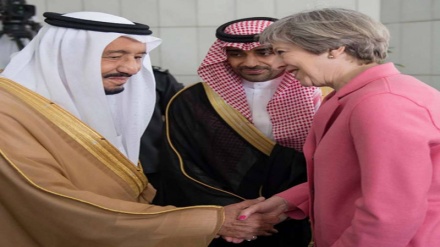 Ganawar Sarkin Saudiyyah Da Theresa May A Riyad