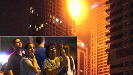 Dubai: Incêndio deflagra perto da torre mais alta do mundo