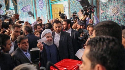 Fotos: Presidente iraní ejerce su derecho al voto en 12ª presidenciales
