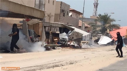 Em imagens: forças do Regime abre fogo contra manifestantes do Bahrein