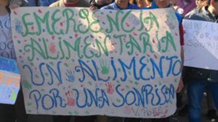 Emergenza cibo in Argentina, Barrios de pie lancia una campagna