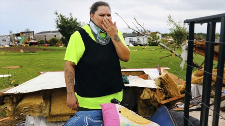 Америка марказий вилоятларида бўрон вужудга келди.(СУРАТЛАР) 