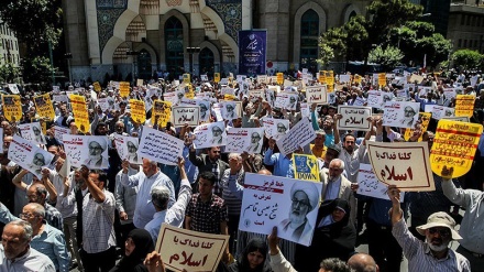 Protesta në Teheran pas namazit të së premtes në mbështetje të Shejkh Isa Kasem