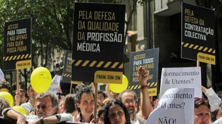 Médicos lançam greve de dois dias em Portugal