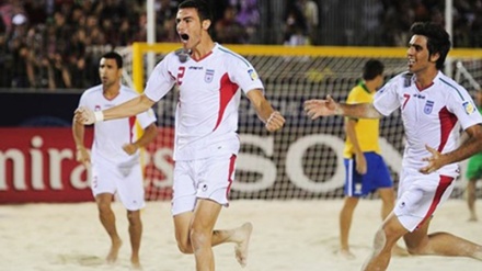 イラン、ビーチサッカーワールドカップで決勝トーナメントに進出