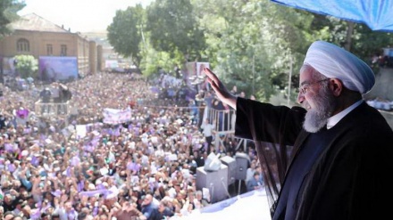 Rohani defiende logros de su Administración en campaña electoral
