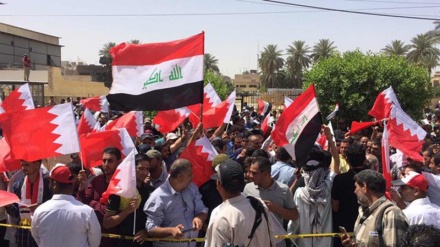 Iraqis protest Manama's storming of prominent cleric Sheikh Qassim's home