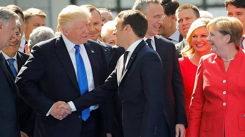 נשיא צרפת מקרון מקווה שארה