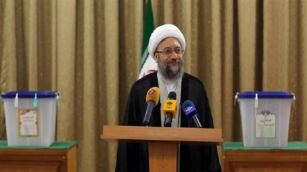 Iranians real winners of elections: Amoli Larijani