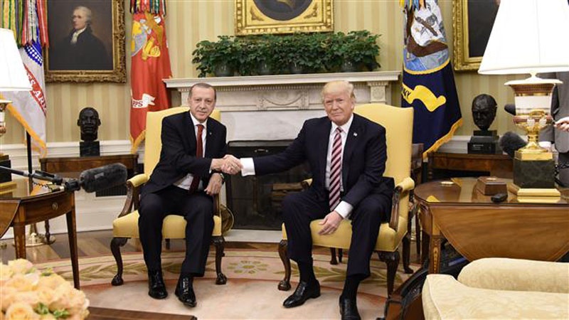 Trump ve Erdoğan terörizmle mücadele edilmesi gereğini dile getirdiler