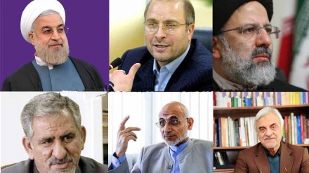 イラン大統領選挙の6人の候補者、公約の実現を強調