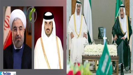 ईरान को इस्लामी शक्ति बताने के बाद क़तरी अमीर ने ईरानी राष्ट्रपति को दी बधाई, सऊदी अरब व यूएई ने लिया निशाने पर