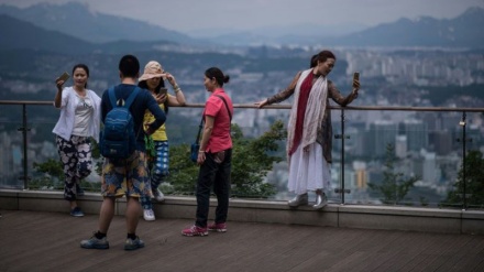 中国人の韓国旅行が６５％減少