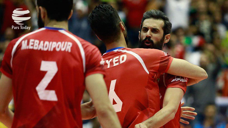 پیروزی تیم ملی والیبال ایران در مقابل تیم ملی والیبال کره جنوبی 