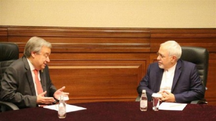 Zarif berät mit Guterres Kampf gegen Corona