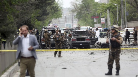 アフガンのＮＡＴＯ基地付近で、爆発が発生