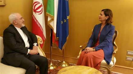 Zarif meets senior Italian officials in Rome