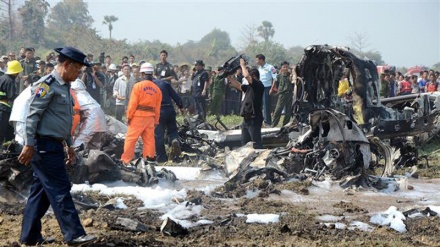 Myanmar’s military finds missing plane, bodies