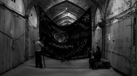 Oplakivanje šehadeta imama Alija (a.s) na bazaru u Tabrizu 